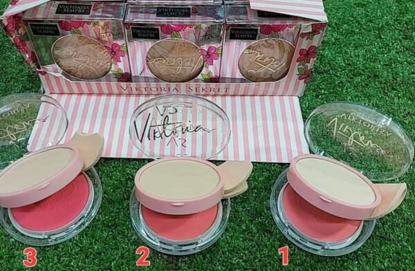 Victoria's Secret   2in1  Face powder + BLUSH  with makeup puff      each  3 settings Available 😍 - Image 3