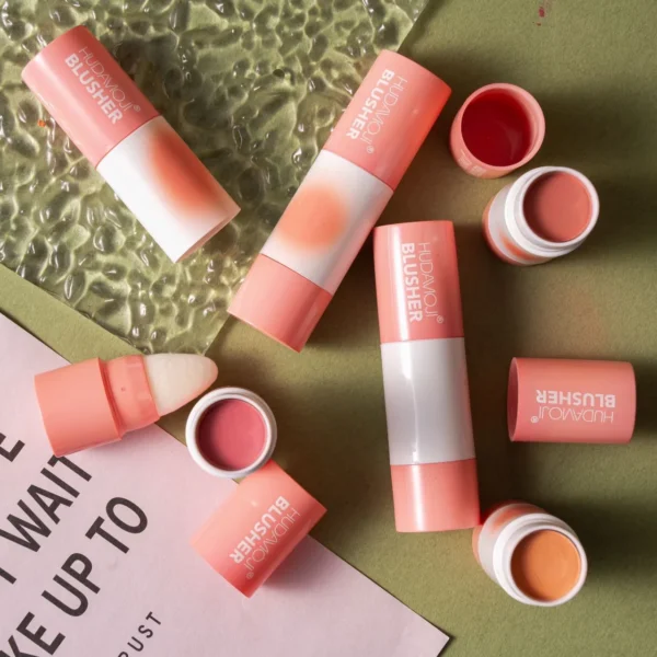 Hudamoji Blusher Powder Stick 6 Color Set  2200 - Image 3