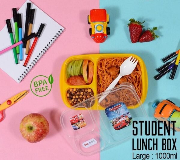 Student Lunch Box Large  (1000 Ml) BIG SIZE - Image 4