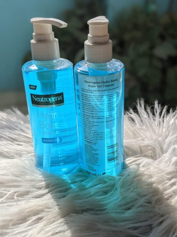 Neutrogena Hydro Boost Cleanser Water Gel 200ml Made in Greece ( Master Dupe )     Each
