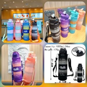 Hello 1000ML Bottle @700/-(Random Colours)