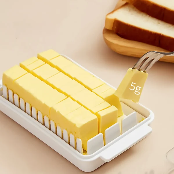 Butter Slicer Cutter Container Box With Lid - Image 2