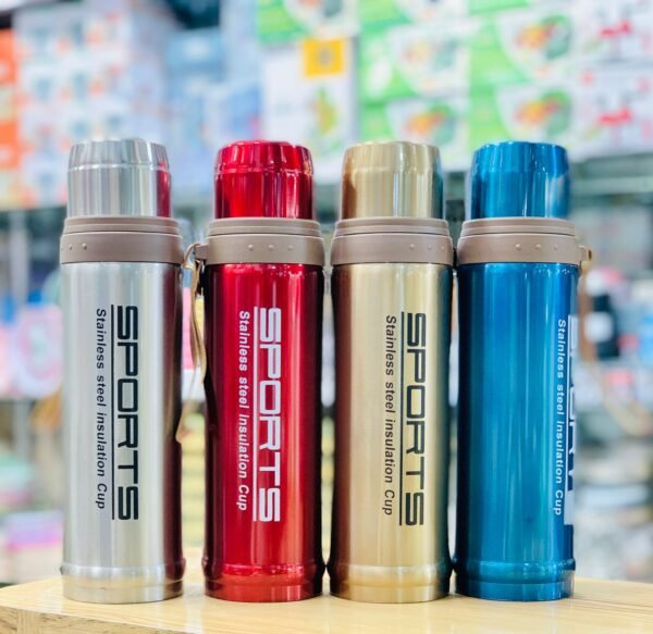 Stainless Steel 750 ML Vacuum Flask Water Bottle Hot and Cold Water Bottle For Boys And Girls-Hot And Cold Stainless Steel Vacuum Flask Water Bottle - Image 2