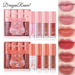 Dragon Ranee 4 Pcs Shine Lipgloss Set Sale priceRs.799