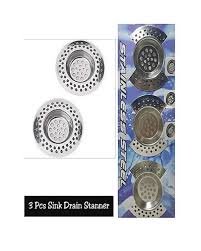 3 pcs sink drain stanner