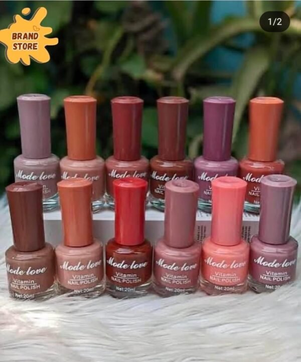 MODE LOVE  NAIL POLISH  12 pcs