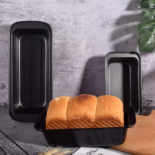 Black Non-Stick Mold Storage Trays Sausage Bread Large
