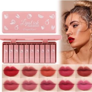 Dragon Ranee Vigor Make Up Matte Lipstick 10Pcs Set Sale priceRs.1,650 Regular price