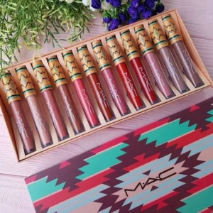 Mac 12 Pcs Lip Gloss Set Sale priceRs.1,850