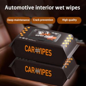 Car interior cleaning and polishing wipes  rs  300