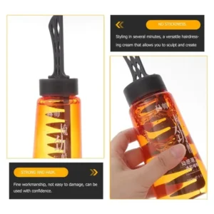 2 in 1 Men Hair Style Gel With Comb 800