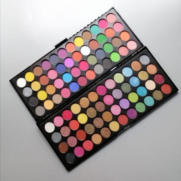 Mielena Makhmali Matte Touch 36+36 Color Eyeshadow Palette MS51 2000 - Image 2