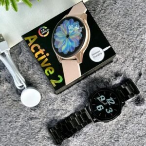 Active 2 Curve HD Display Smartwatch, Heart Sensor With Real Time Monitor, Bluetooth Calling (Dual Strips)🤩  Rs 3600/- 💫🌟 (With Box)