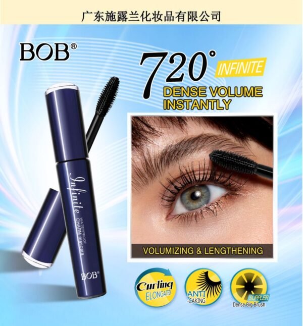 BOB 720° Dense Volume Instantly Volumizinig & Lengthening Mascara 500