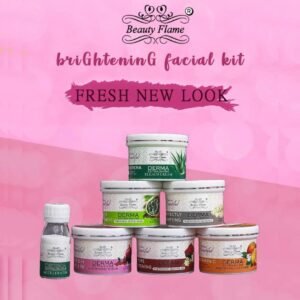 Beauty Flame Derma Extra Shine New Brightening Facial Kit (6 Steps) - Fairness Instant Radiance Sale priceRs.1,350