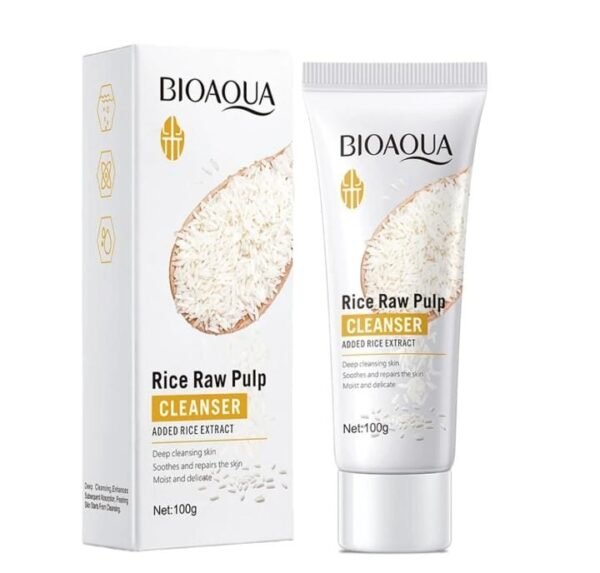 Bioaqua rice cleanser 525