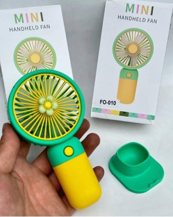 Cute USB Mini Fan Portable Handheld Fan Rechargeable Mini Handy Fan 950