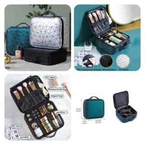 Diamond Cut Makeup Cosmetic Bag @3200 (Random Colours) Premium Quality 🇨🇳