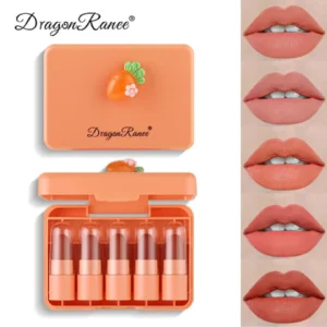 Dragon Ranee Carrot Mini Lipstick 5Pcs Set  999