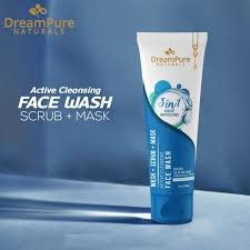 Dream Pure 3 In 1 Active Cleansing Face Wash + Scrub + Mask 550