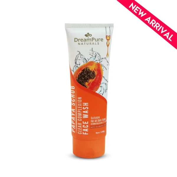 Dream Pure Papaya Scrub Clear Complexion Face Wash 550