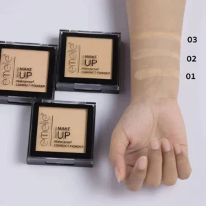 Emelie Makeup Waterproof Compact Powder 750