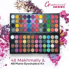 Glamorous Face 48+48 Makhmally & Matte Eyeshade kit 2050