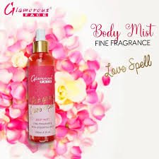 Glamorous Face Body Mist Fine Fragrance With Essential Oils 250ml 550