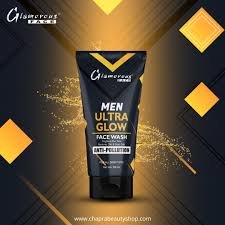 Glamorous Face Men Ultra Glow Face Wash Anti-Pollution 450