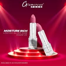 Glamorous Face Moisture Rich Lipstick (Silver Case) (44 Colors) 260