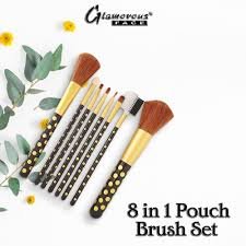 Glamorous Face Pouch Brush set. 524