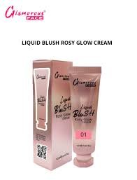 Glamorous Face Rosy Glow Liquid Blush Cream 12ml 450