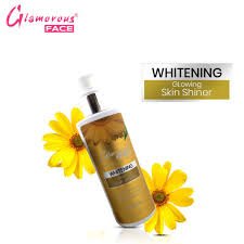 Glamorous Face Whitening Glowing Skin Shiner (Pump 200ML) 450