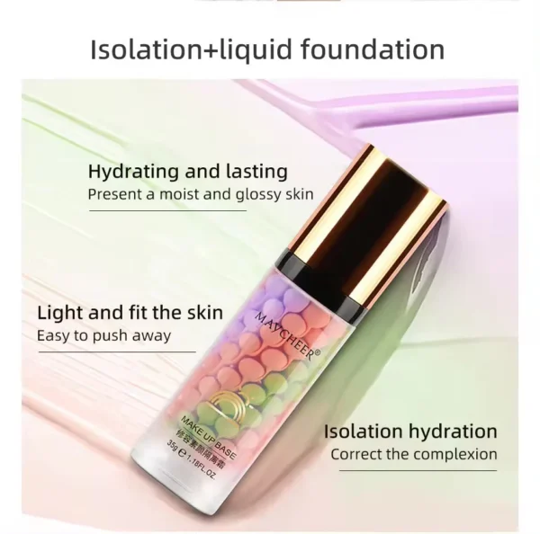 MAYCHEER Embellish Plump Tricolor Isolation Cream Make Up Base Sale priceRs.999 - Image 2