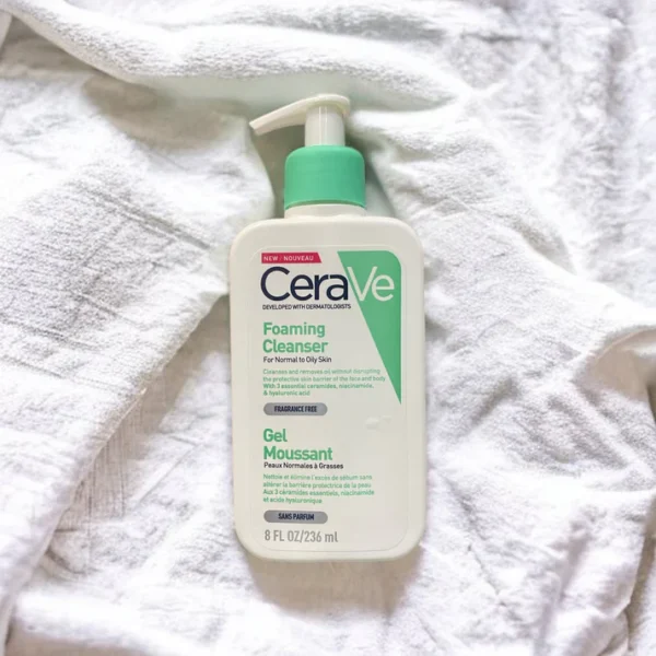 Cerave Foaming Cleanser For Normal To Oily Skin 236ml 1550