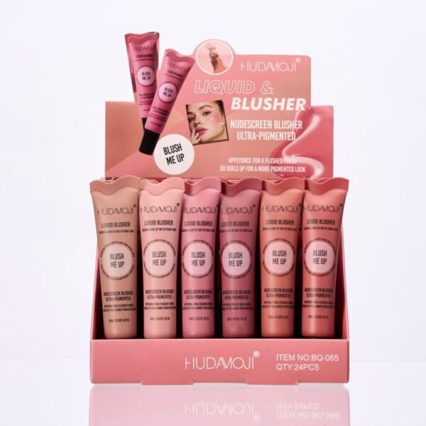 huda mouji blusher 6 pcs set rs 1250 - Image 2