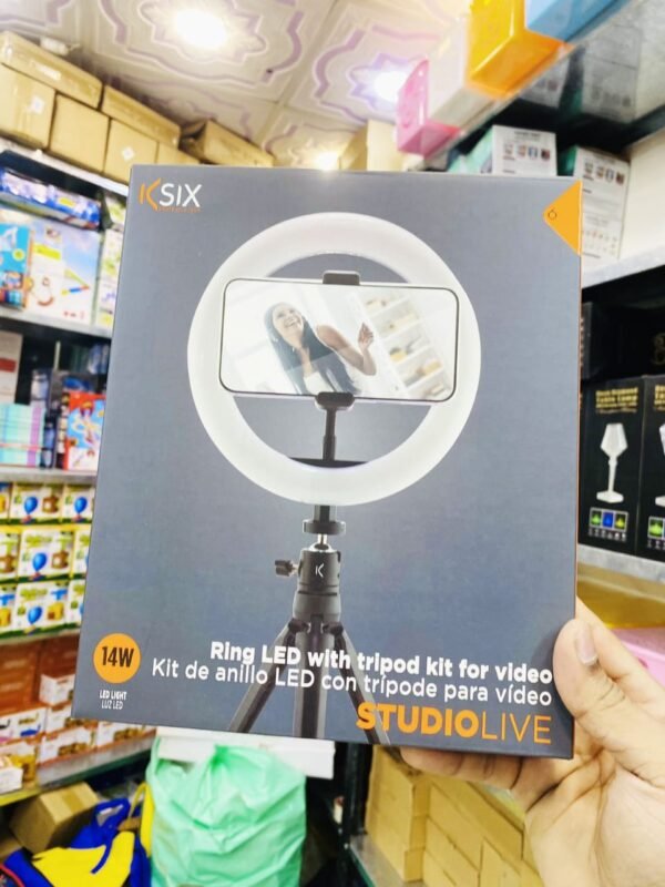 KSIX 20Cm LED Ring with Tripod Kit  1050