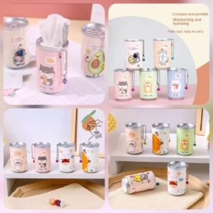 Mini Wet Wipe Can 350  (30pcs Wipes inside Can)