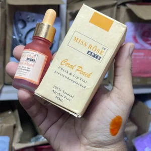 Miss Rose Lip & Cheek Tint Coral Peach  650