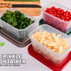 NEW ARRIVAL Crinkle Container Small (150 ml) 3pcs pack 200