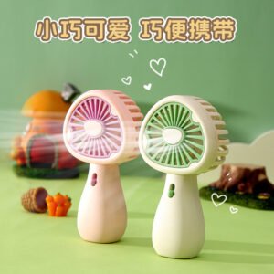 New Cartoon Mushroom Mini Handheld Fan 1050