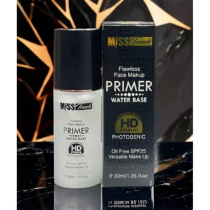 Miss Touch Flawless Face Makeup Primer Water Base Oil Free SPF25 30ML Sale priceRs.849