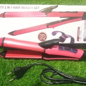 Nova 2in1 Hair Straightener + Roller Rs 1200