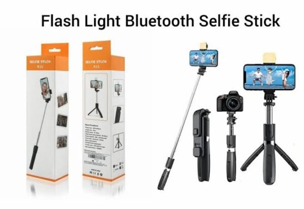 R1S Bluetooth Selfie Sticks With Led Light 650