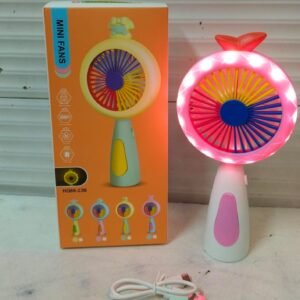 Rechargeable & Portable Led Lighting Mini Fan 1150