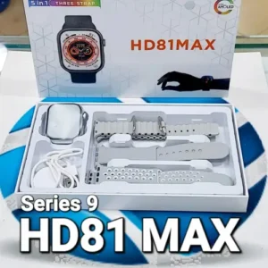 Series 9 HD81 Max smart watch 3 in 1 straps  1800 po