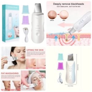 Skin Scrubber Face Spatula,Pores Cleanser Exfoliator Blackhead Remover Comedones Extractor for Facial Deep Cleansing &hellip  1050