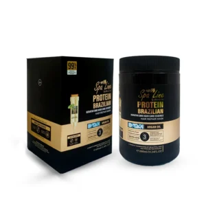 Spa Line By Glamorous Face Keratin Hair Repair Mask Argon Oil 1000ml 1870