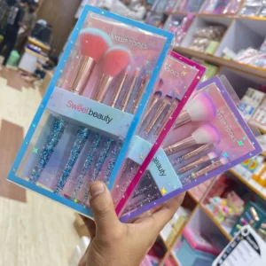Sweet Beauty 5 Pcs Glitter Makeup Brushes 700