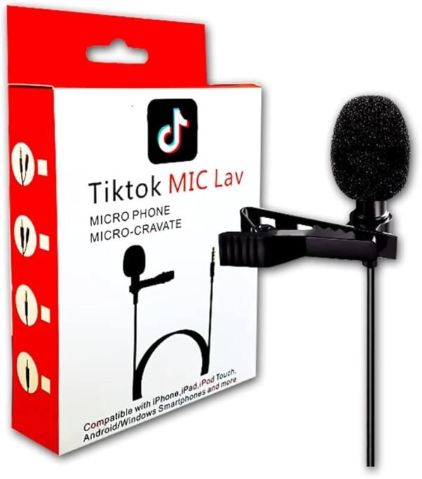 TikTok Mic Lav Microphone 3.5mm 200